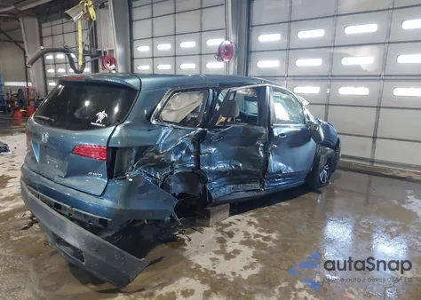 2016 Honda Pilot Ex-L z USA, uszkodzony, nr VIN 5FNYF6H50GB007059